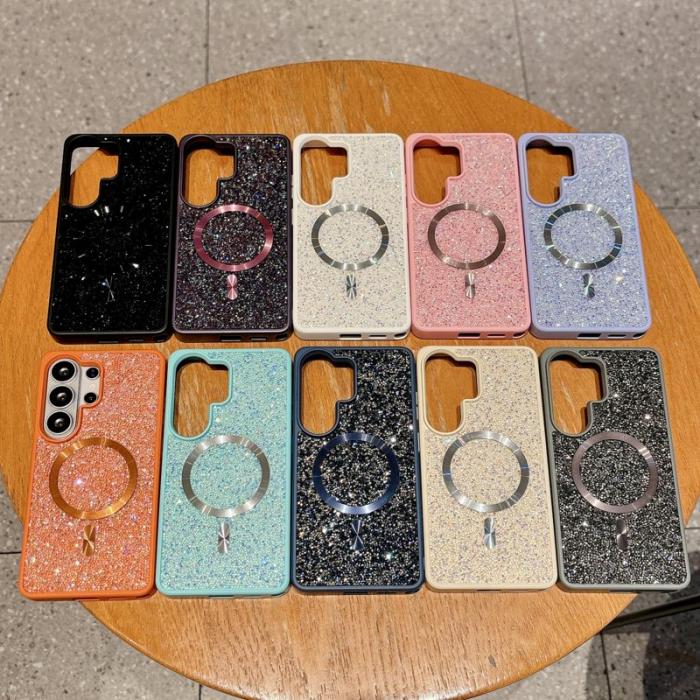 OEM - Mobilskal för Samsung Galaxy S26 Ultra Magnetiskt TPU PC Shockproof - Ljusgul