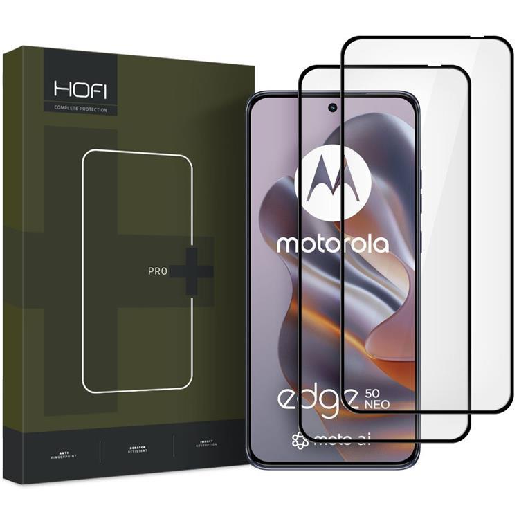 Hofi [2-Pack] Motorola Edge 50 Neo Härdat Glas Skärmskydd Pro Plus