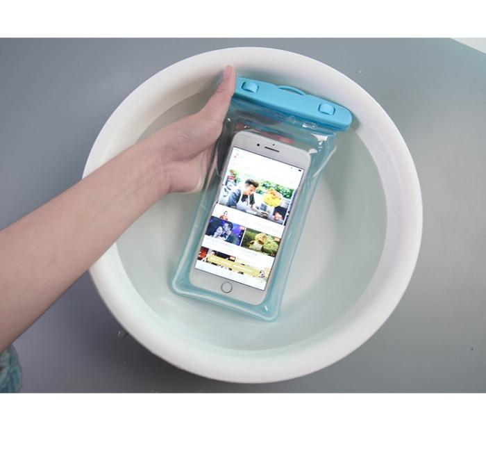 OEM - Flytande Vattentätt universalt mobilfodral - Vit