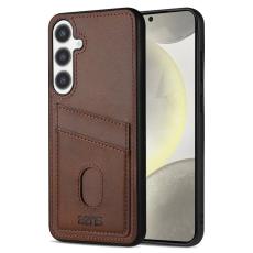 AZNS - AZNS K1 Series Samsung Galaxy A36 5G Fodral KonstL&auml;der - Brun