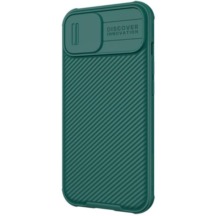 Nillkin - Nillkin iPhone 14 Plus Skal CamShield Pro - Grön