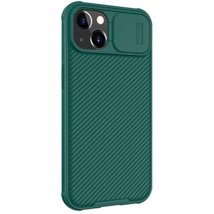 Nillkin - Nillkin iPhone 14 Plus Skal CamShield Pro - Grön