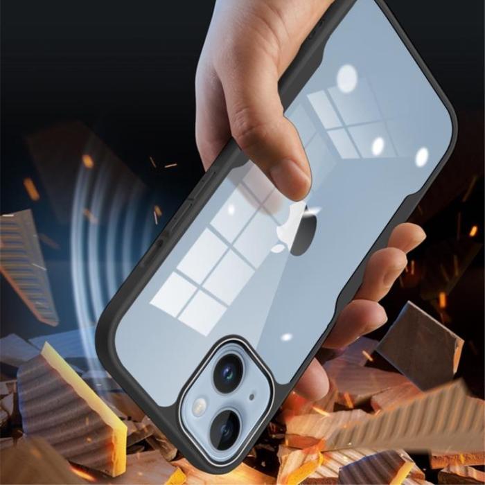 Rzants - Rzants iPhone 14 Skal Acrylic Drop-proof - Svart