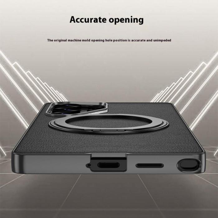GKK - GKK Mobilskal till Samsung Galaxy S25 Ultra PU + TPU + PC - Lila