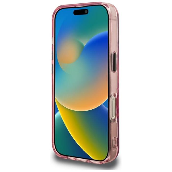 KARL LAGERFELD - Karl Lagerfeld iPhone 16 Pro Mobilskal IML Multi K&C Head - Rosa
