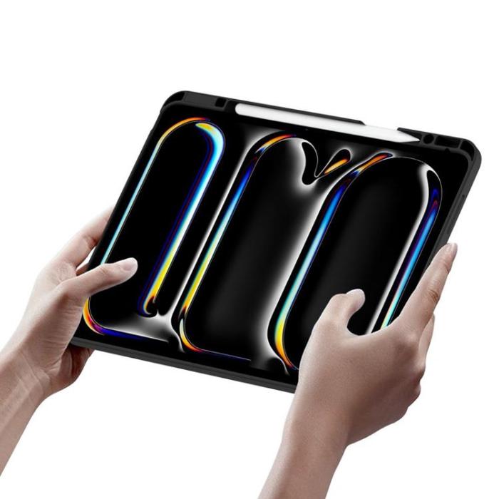 Tech-Protect - Tech-Protect iPad Pro 13 (2024) Fodral + Engelskt Tangentbord