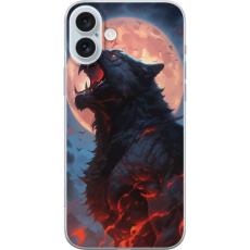 iSecrets - Mobilskal till Apple iPhone 16 Plus med Ylande varg