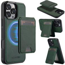 LC.imeeke - LC.IMEEKE L3 iPhone 16 Pro Fodral KonstL&auml;der - Gr&ouml;n