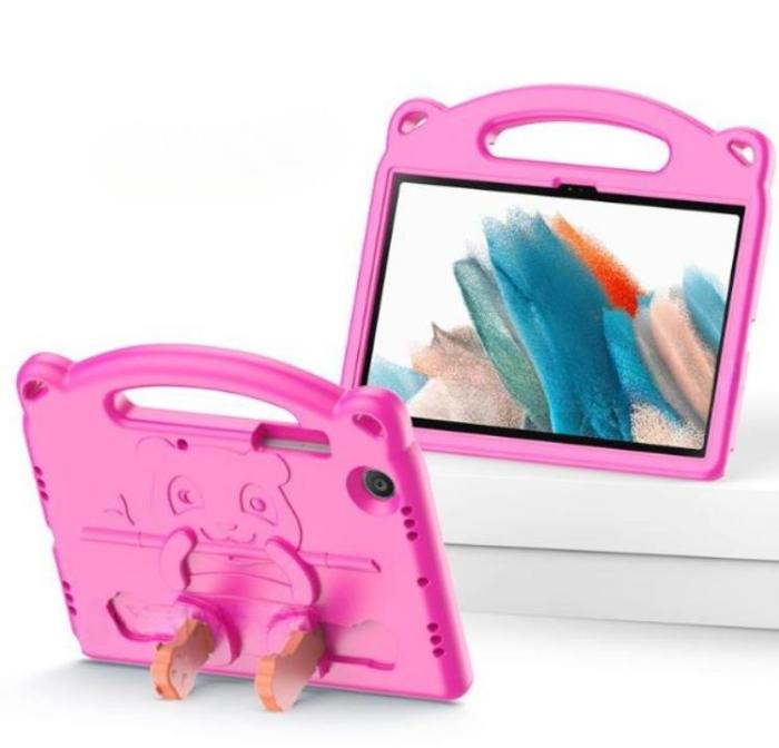 UTGATT1 - Dux Ducis Galaxy Tab A8 10.5 (2021) Skal Cartoon Panda EVA - Rosa