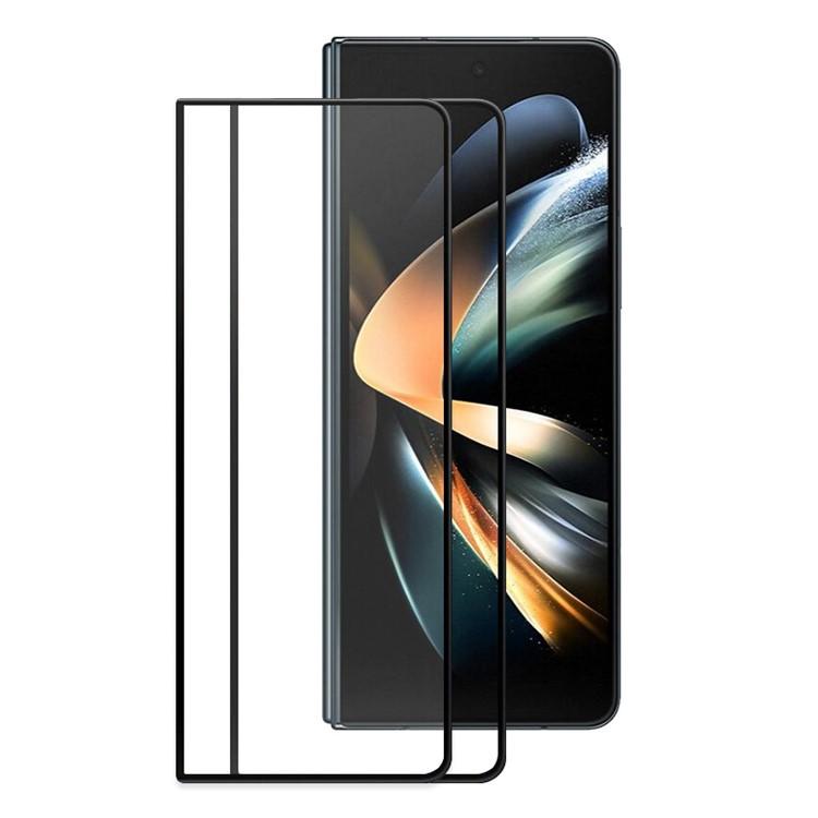 [2-PACK] Galaxy Z Fold 5 Härdat Glas Skärmskydd - Svart | 5468 | AlltMobil