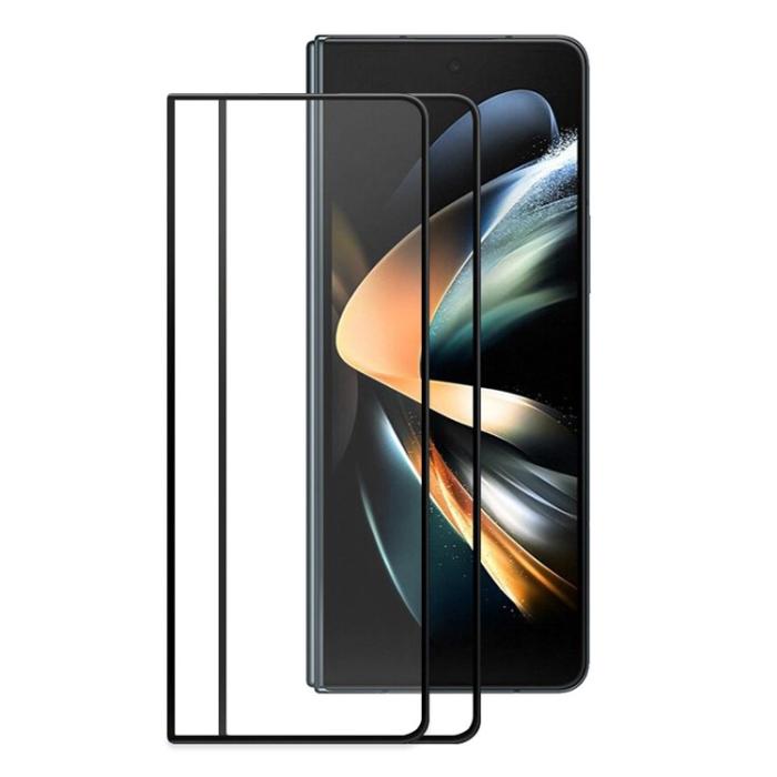 A-One Brand - [2-PACK] Galaxy Z Fold 5 Härdat Glas Skärmskydd - Svart