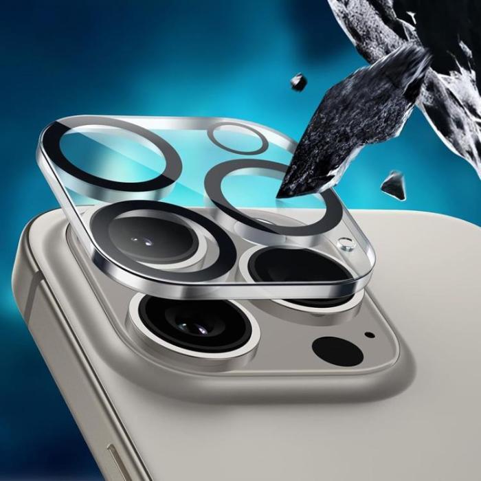 Hofi - HOFI iPhone 16 Pro/16 Pro Max Kameralinsskydd Härdat Glas Cam Pro