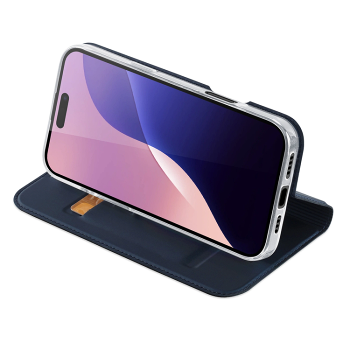 Dux Duci - Dux Ducis iPhone 16 Pro Plånboksfodral Skin Pro - Blå