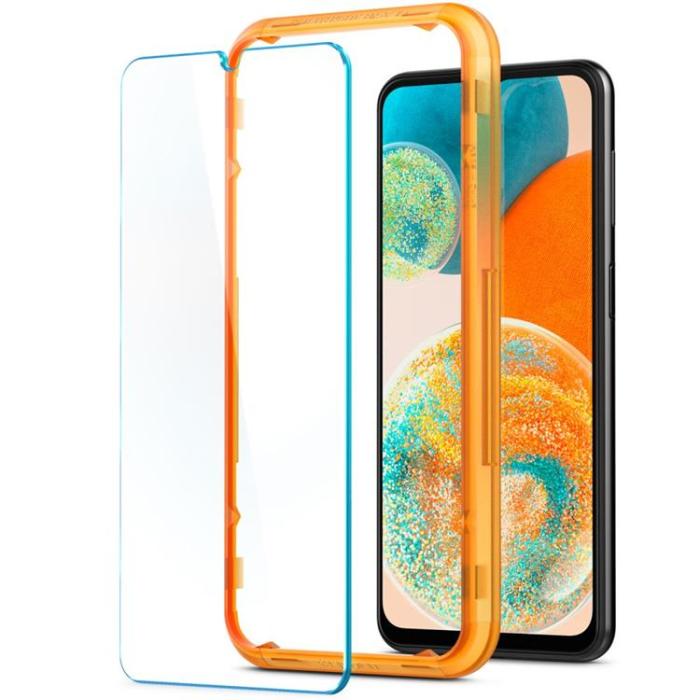 UTGATT - [2-pack] Spigen Galaxy A23 4G/5G Härdat Glas Skärmskydd - Transparent