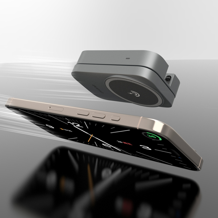 Dudao - Dudao 3in1 MagSafe Trådlös Laddare Apple Watch, iPhone, Airpods - A11 Max - Grå