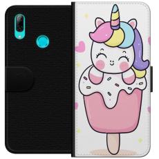 iSecrets - Plånboksfodral till Huawei P smart 2019 med Glad enhörning