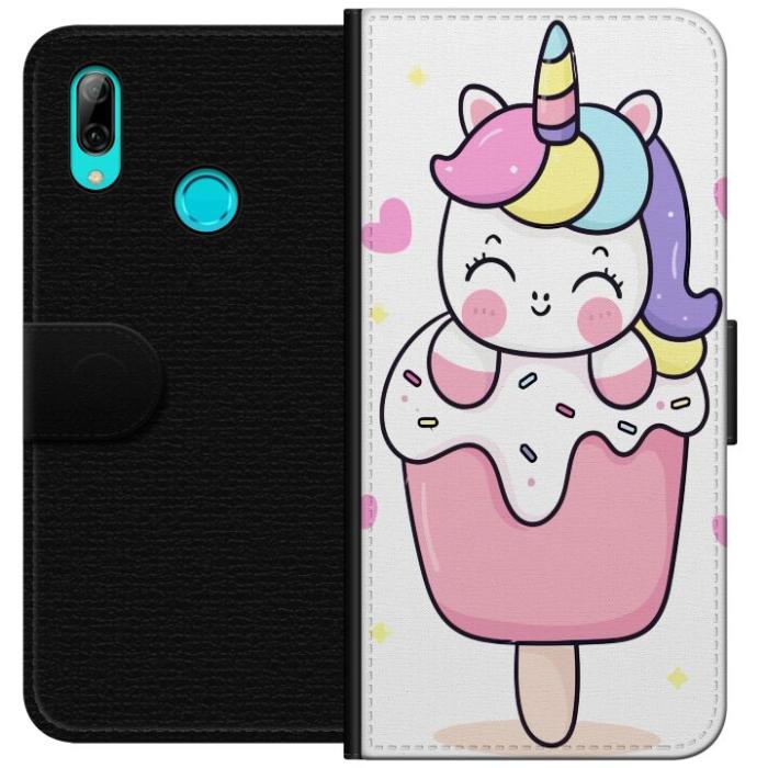 iSecrets - Plånboksfodral till Huawei P smart 2019 med Glad enhörning