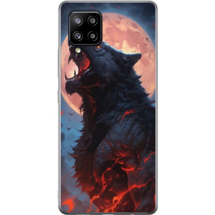 iSecrets - Mobilskal till Samsung Galaxy A42 5G med Ylande varg