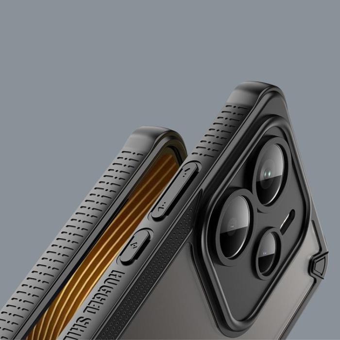 OEM - Xiaomi Redmi Note 14 5G Mobilskal Defender Matt - Svart