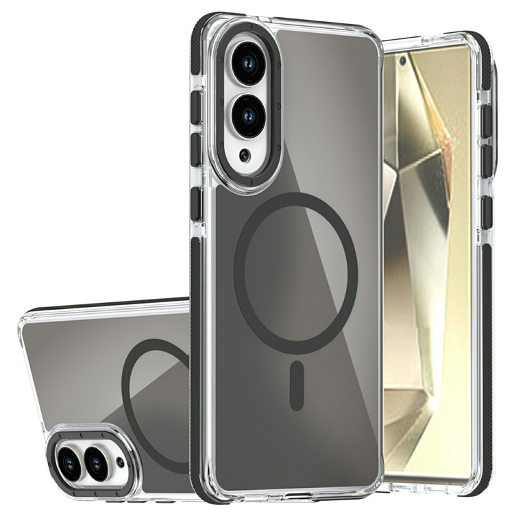 Galaxy S25 Edge Mobilskal MagSafe Acrylic (Svart) | 2353 | AlltMobil