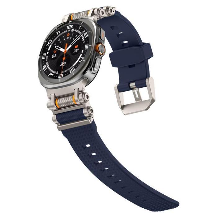 Boom of Sweden - Galaxy Watch Ultra (47mm) Armband Rotation Axis Silikon - Blå