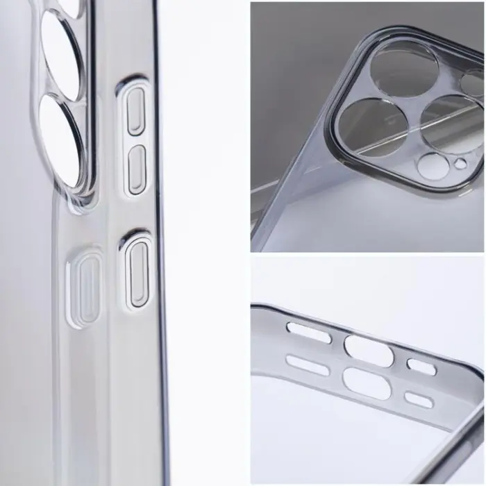 OEM - Xiaomi Redmi Note 12 5G Mobilskal 1.5mm - Svart/Transparent