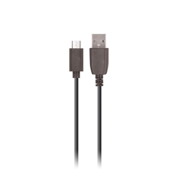 Maxlife - Maxlife Väggladdare 1x USB 1A + Micro-USB Kabel - Svart