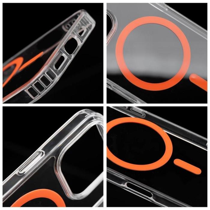 OEM - Galaxy S25 Mobilskal Magsafe Drop Glue - Orange