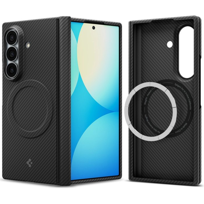 Spigen - Spigen Mobilskal För Galaxy Z Fold 8 Ultra MagSafe Airskin Aramid