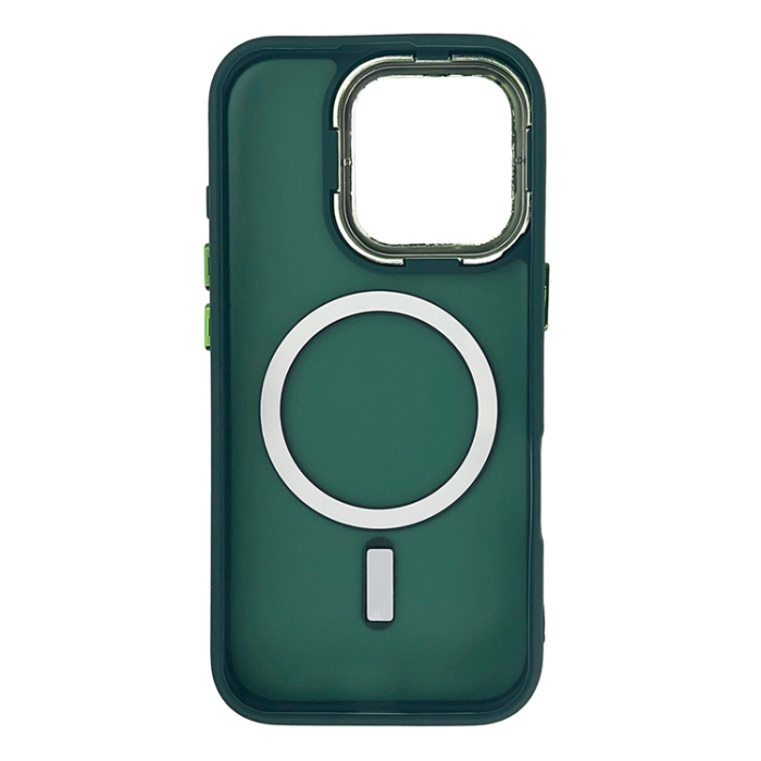 OEM - iPhone 16 Pro Mobilskal Magsafe Magnetic Collection - Mörkgrön