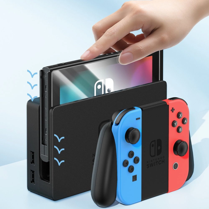 BASEUS - [2-Pack] Baseus Nintendo Switch OLED (2021) Härdat Glas
