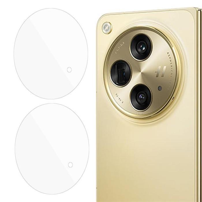 OEM - [2-PACK] OnePlus Open Kameralinsskydd i Härdat glas 2.5D