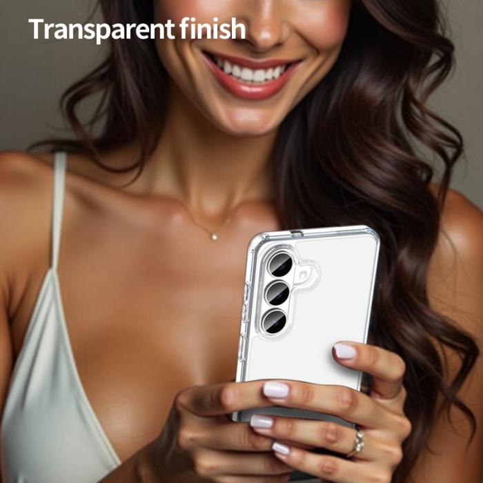OEM - Mobilskal till Samsung Galaxy S26/S26 Pro TPU + Akryl Anti-Gulning - Transparent