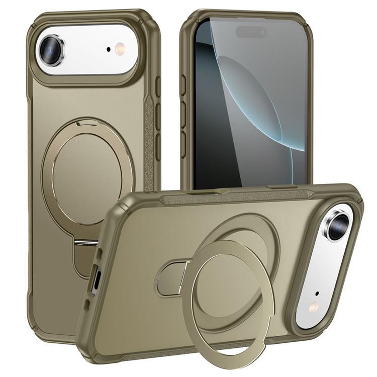 iPhone Air Mobilskal MagSafe Rotating Kickstand - Khaki | 2353 | AlltMobil