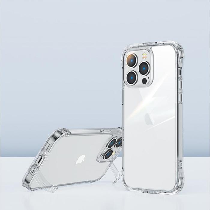 Joyroom - Joyroom iPhone 14 Plus Skal Defender Series Armored Hook - Clear