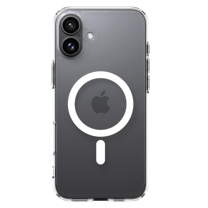 Spigen - Spigen iPhone 16 Plus Mobilskal MagSafe Ultra Hybrid - Vit
