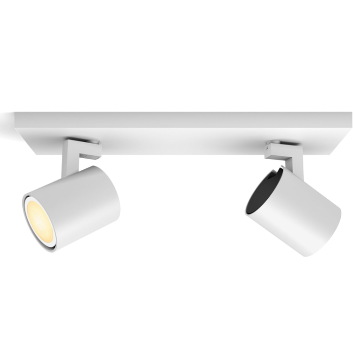 Philips - Philips Hue Runner White Ambiance 2 spot 800 lm - Vit