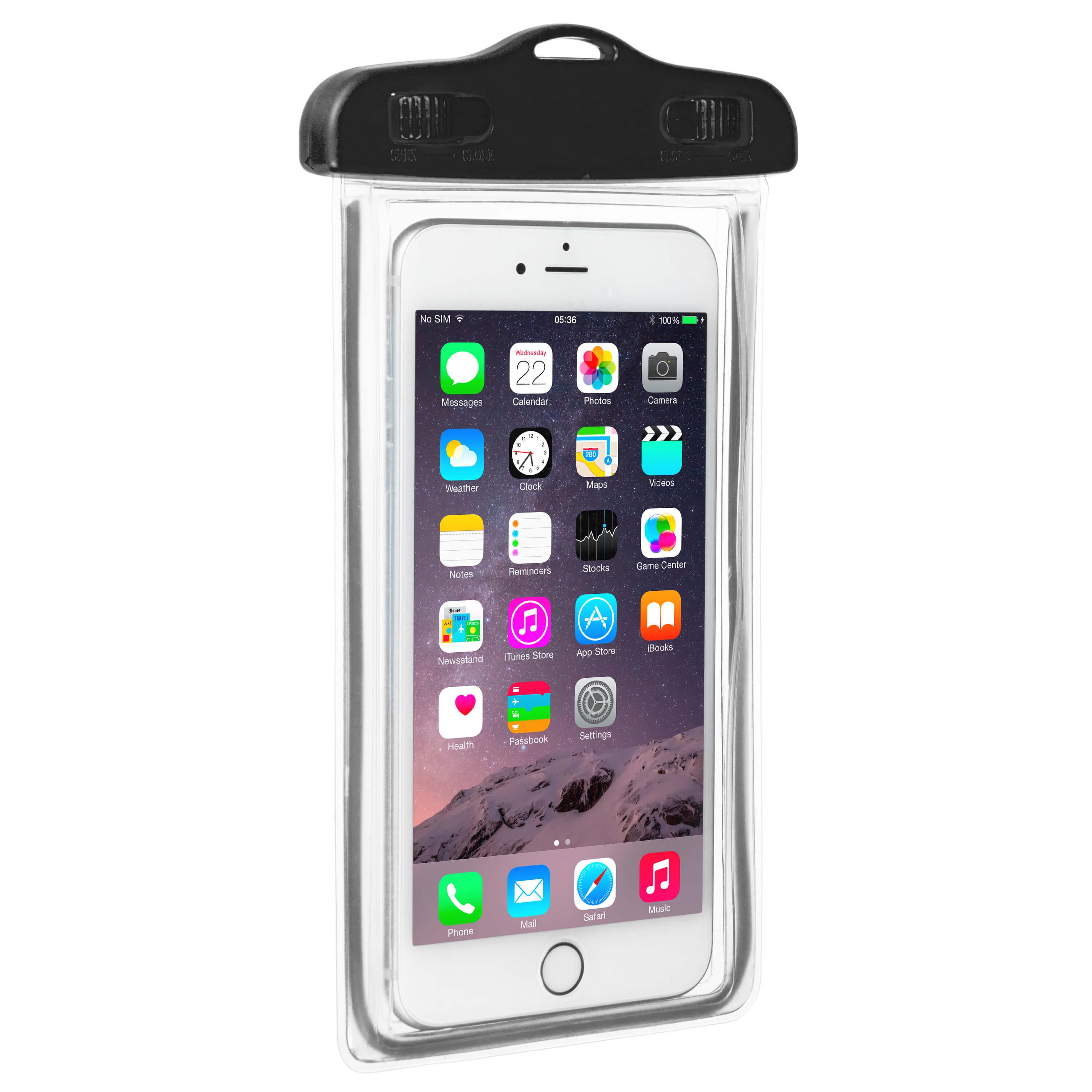 GEAR Vattentät Mobilväska IPX8 6.5"""" Mjuk TPU Skärm | 2353 | AlltMobil