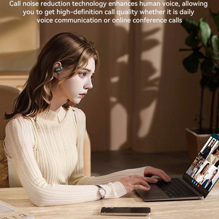 Yesido - YESIDO OWS Vattentäta Bluetooth Open-Ear Hörlurar YSP19 - Svart
