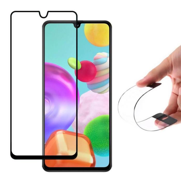 UTGATT - Wozinsky Full Cover Flexi Härdat Glas Skärmskydd Galaxy A41