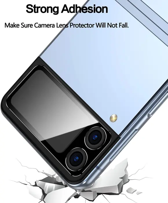 OEM - [2-PACK] Galaxy Z Flip 4 Härdat glas HD Kameralinsskydd