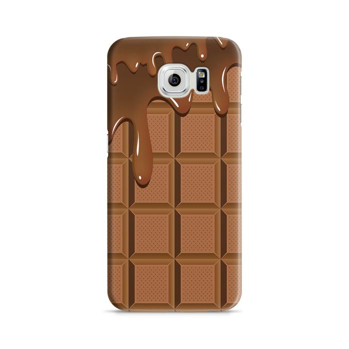 UTGATT5 - Skal till Samsung Galaxy S6 - Choklad