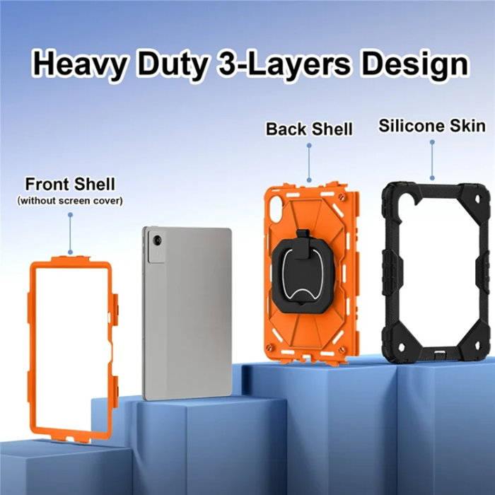 A-One Brand - Lenovo M11/Idea Tab Mobilskal Silikon Kickstand