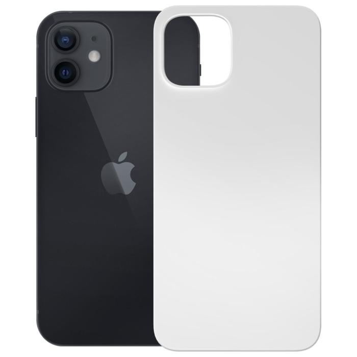 3MK - 3MK iPhone 12 Mobilskal MagSafe Hardy Silikon - Vit