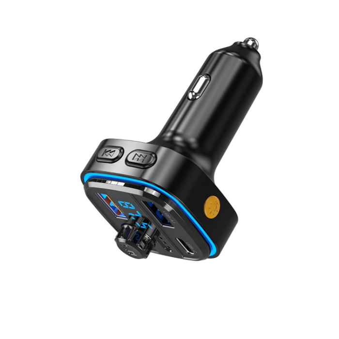 XO - XO FM-sändare Bluetooth MP3 Med Billadare 3.1A BCC08- Svart