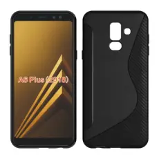OEM - Flexicase Mobilskal Till Samsung Galaxy A6 Plus (2018) - Svart