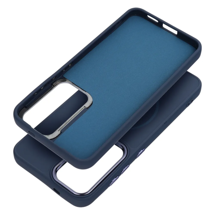 A-One Brand - Mobilskal För Galaxy S26 Ultra Magsafe Frame - Marinblå