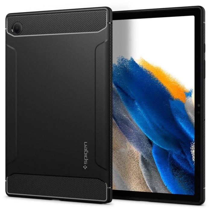 UTGATT - Spigen Rugged Armor Skal Galaxy Tab A8 10.5 - Matte Svart