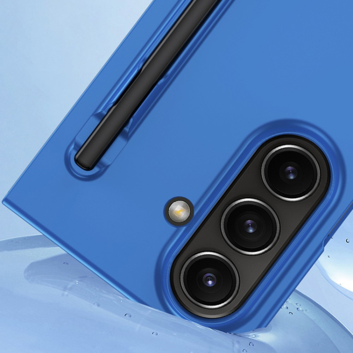 A-One Brand - Galaxy Z Fold 7 Mobilskal med Härdat glas och Pennfack Skin Feel
