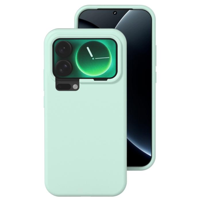 A-One Brand - Xiaomi 17 Pro Max Mobilskal Silikon Shockproof - Mist Grön